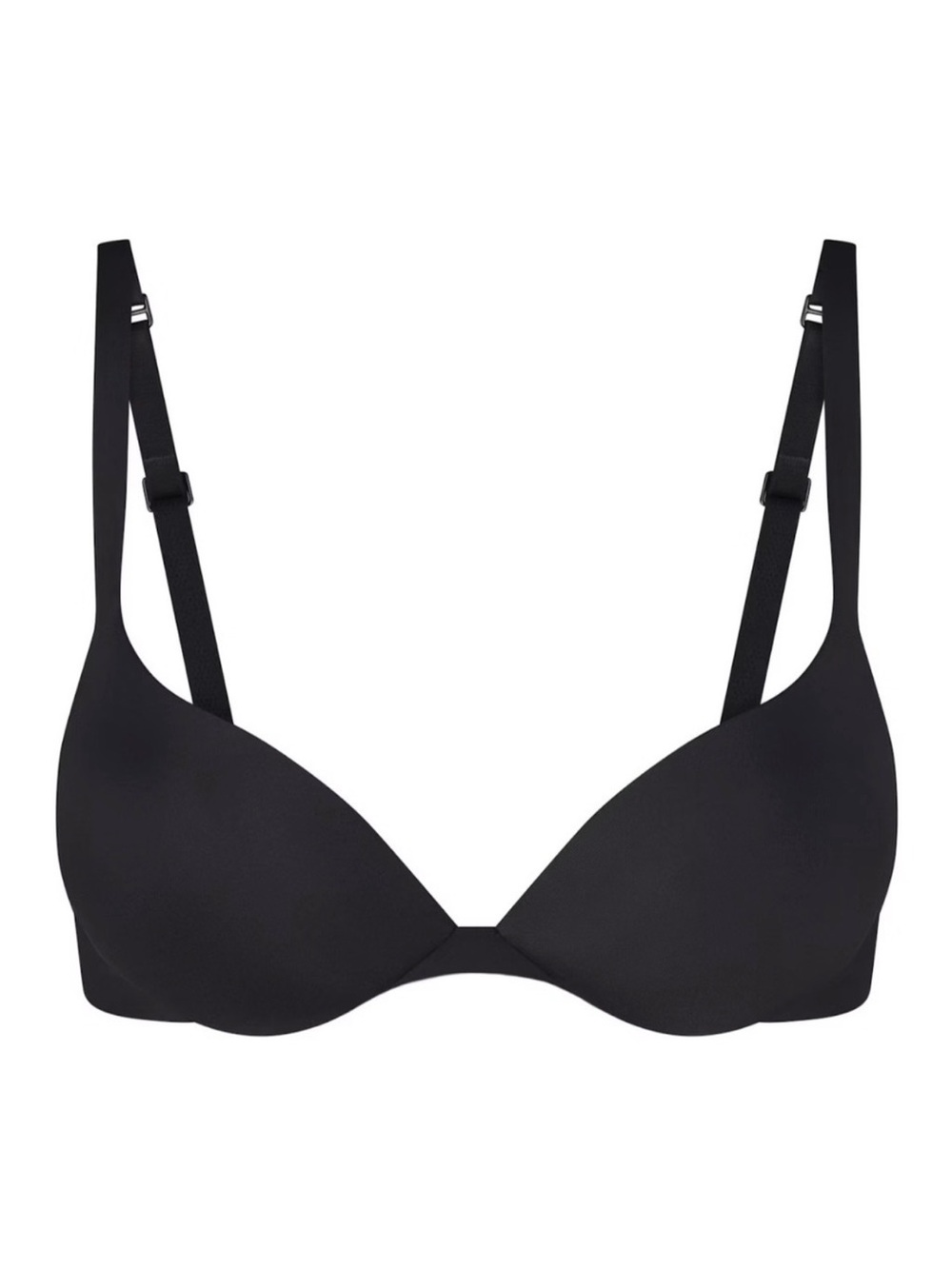 SKIMS Ultimate Push Up Plunge Bra Onyx Black 32A